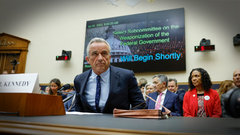 House Dems Vote to Censor RFK Jr. At Congressional Censorship Hearing!