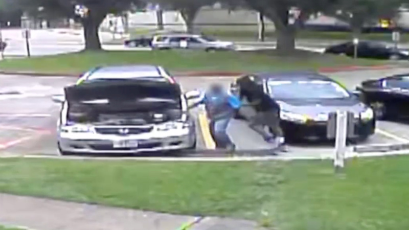 Shock Video: Elderly Man Robbed in Broad Daylight While Working on His Car