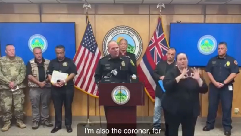 Conflict of Interest? Maui Police Chief Who Oversaw Emergency Response at Vegas Mass Shooting Also Serves as Maui Coroner!