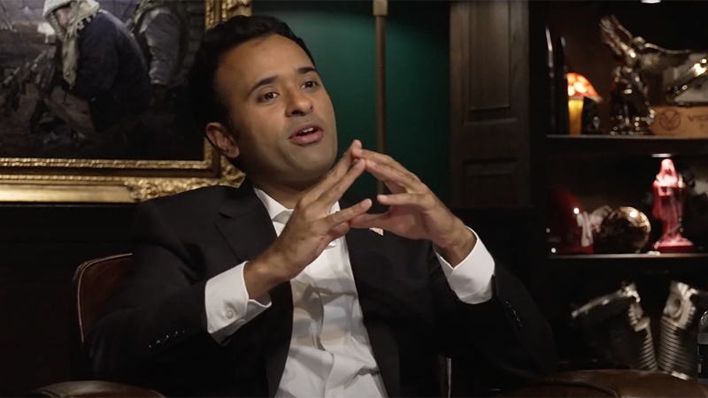 Ramaswamy: Today’s Politicians Are “Hollowed Out Husks Serving As Puppets” To The Globalist Machine