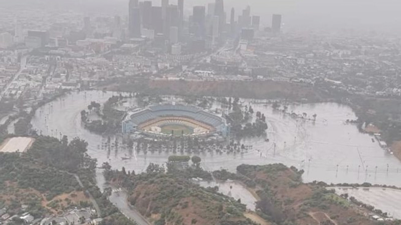 God’s Wrath? Dodgers Stadium FLOODED Months After Pride Event Featuring Group that Performed Stripper Pole Christ Crucifixion