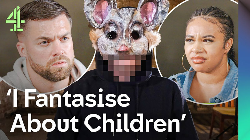 ‘I’m a Pedophile, Not A Molester,’ Says Masked Pedo in British Puff Piece Interview