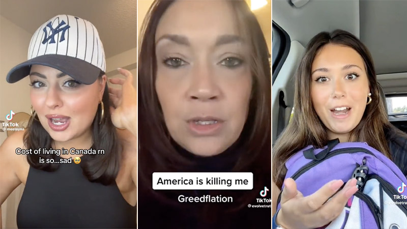 Compilation: Millennials CRUSHED By Inflation Freak Out Over Soaring Cost of Living