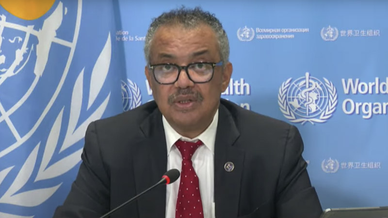 WHO Director Tedros Declares ‘COVID IS HERE TO STAY’