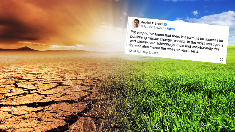 Report: Prominent Scientist Admits To Pushing “Preapproved” Climate Change Narrative To Get Papers Published