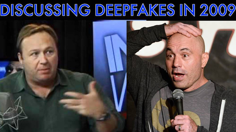 Epic Flashback! Joe Rogan & Alex Jones Discuss Deep Fakes, Deep State & Deep Conspiracies