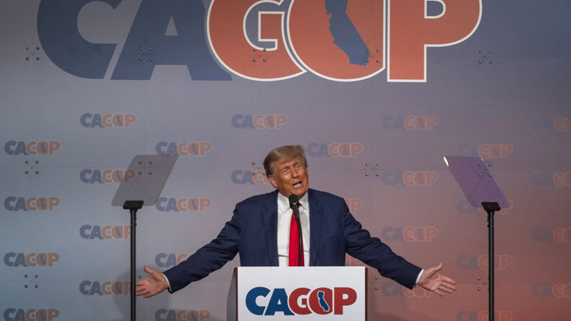 Watch Live: Donald Trump Slams Lawless Leftists at California GOP Convention