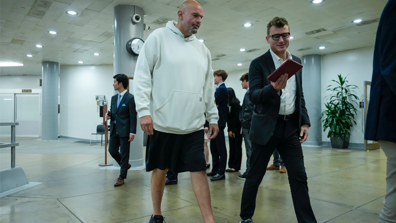 Senate Ends Dress Code So Fetterman Can Dress Like A Slob