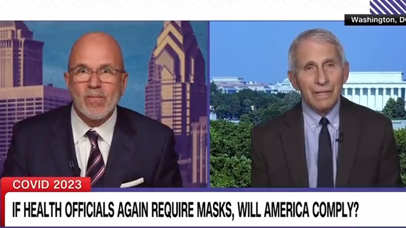 Video: Fauci Squirms As CNN Anchor Confronts Him With Data Showing Masks Don’t Work