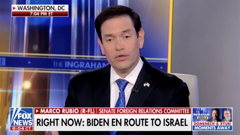 Video: Rubio Calls For Deporting Hamas Sympathisers From U.S.