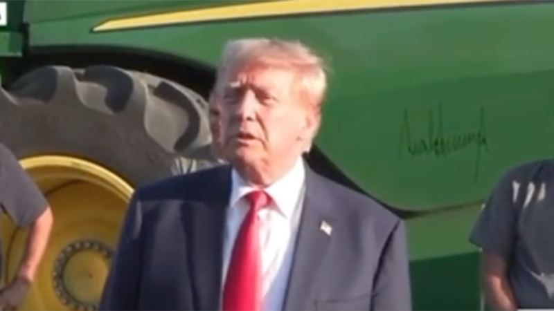 Video: Trump Calls For Democrat Who Pulled Fire Alarm To Be Prosecuted