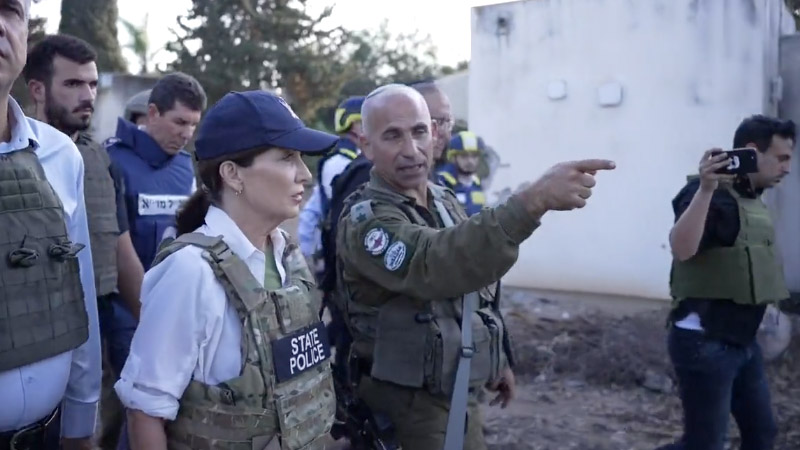 Hypocrite: NY Gov. Hochul Visits Israel Wearing Body Armor She Banned in New York