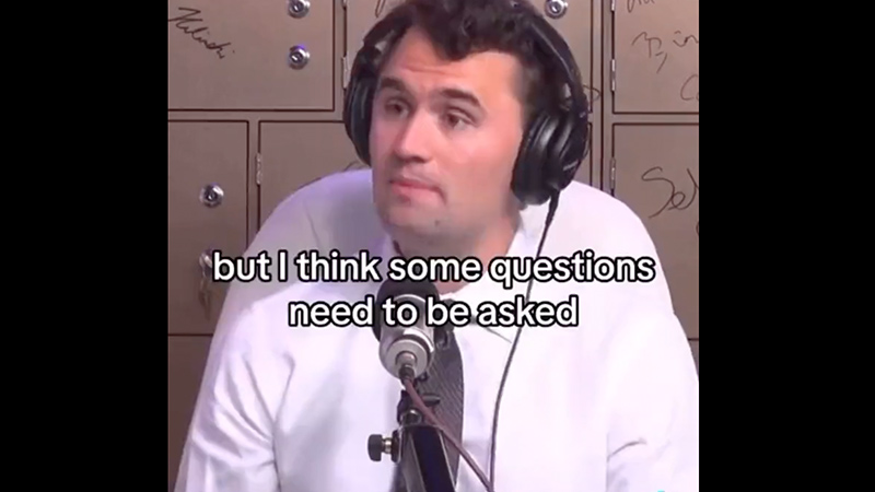 Charlie Kirk Smeared As “Anti-Semite” For Asking If Israel Stood Down For Hamas Attack