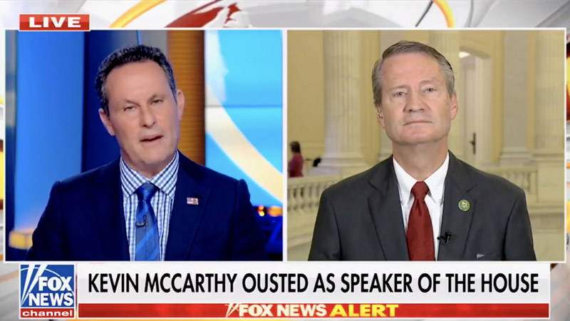 Watch: Fox News’ Kilmeade Attacks Rep. Burchett for Voting To Oust McCarthy — Burchett Calmly Shuts Him Down