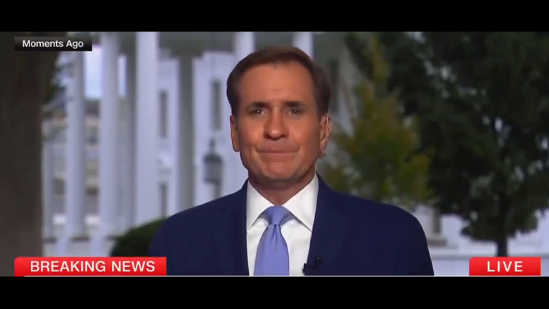 US National Security Secretary Kirby ‘Cries’ On TV Over Hamas Attack