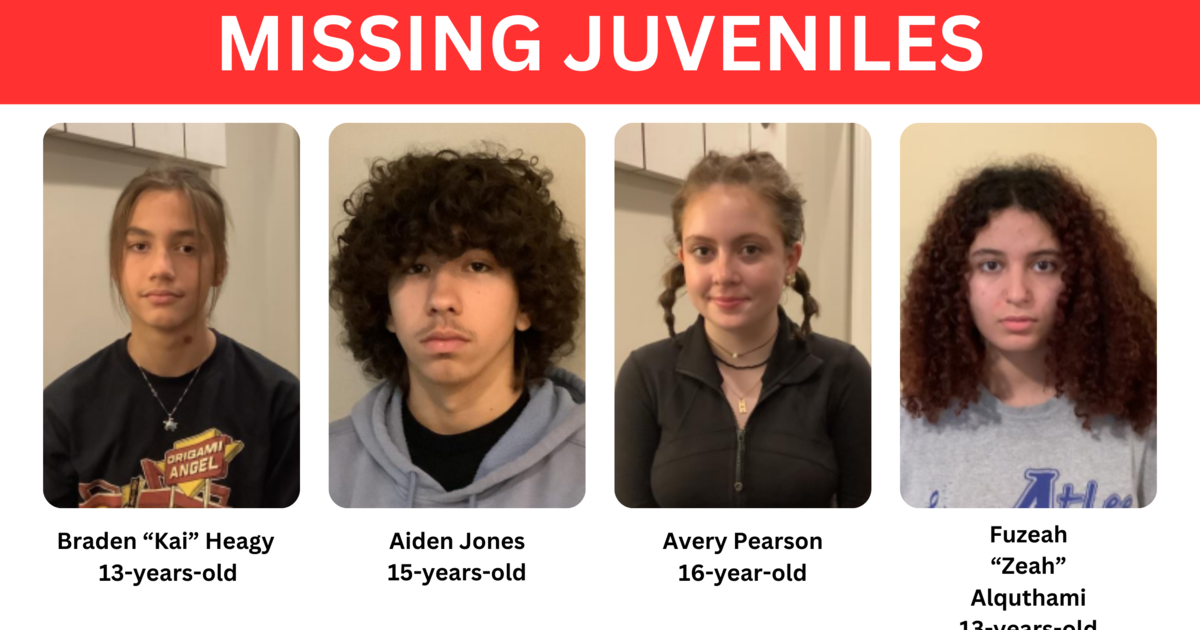 Anne Arundel County Police still searching for four teens missing from roller skating rink - CBS Baltimore