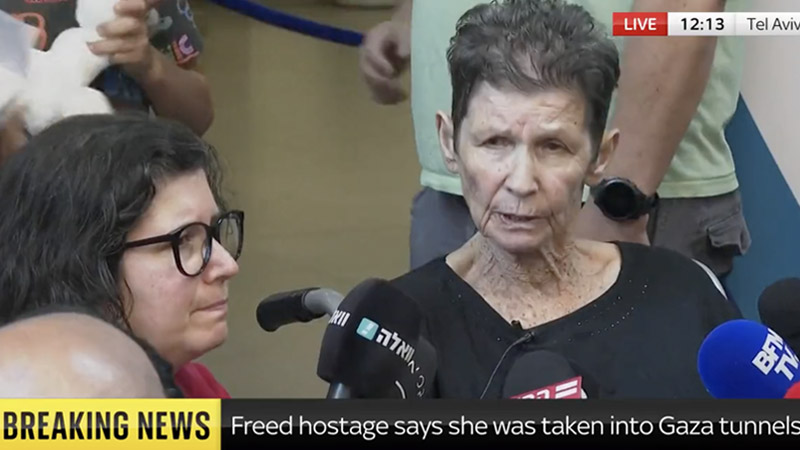 Freed Israeli Hostage Praises Hamas: ‘They Treated Us Very Nicely’