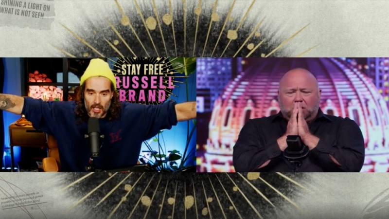 WATCH: Russell Brand Asks Alex Jones, “Are You CONTROLLED OPPOSITION?!” | Round 2!