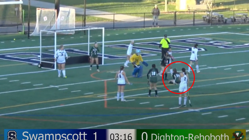 Watch: Female High School Field Hockey Player Screams in Agony as Teeth Knocked Out by Trans Player