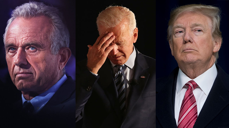 Poll: Kennedy Takes Almost A Quarter Of Votes In 3-Way Matchup Against Biden And Trump
