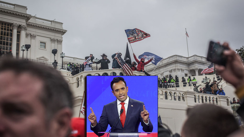 Ramaswamy On Fire: If Deep State Willing to Stage ‘Insurrection’ to Take Down Political Opponents, They Can Do Anything