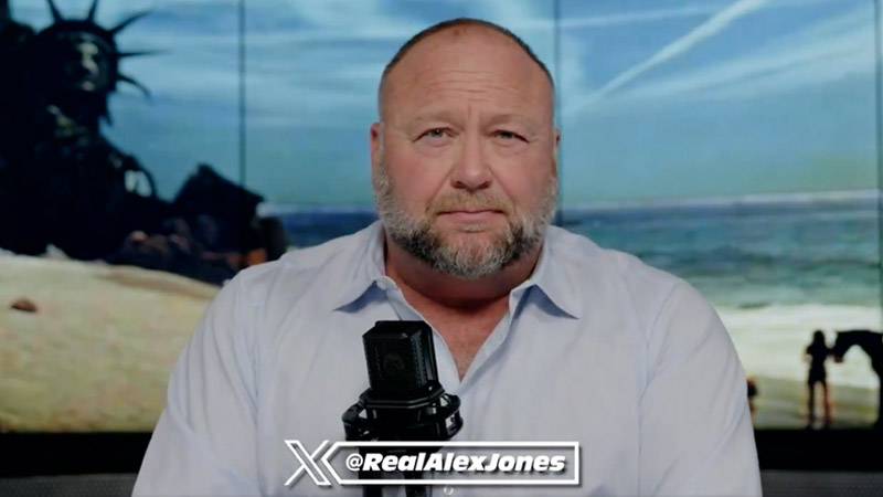 Alex Jones Gains a Million Followers After Returning to X