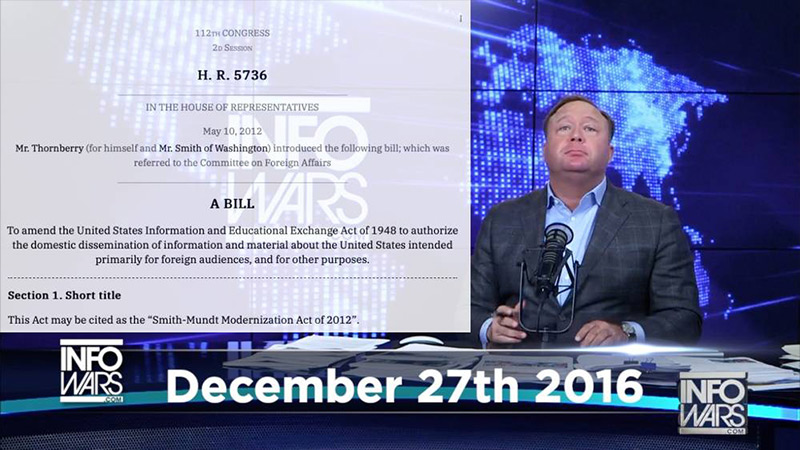 Watch Alex Jones Expose Government / Big Tech Censorship Operation Years Before Whistleblower Bombshell