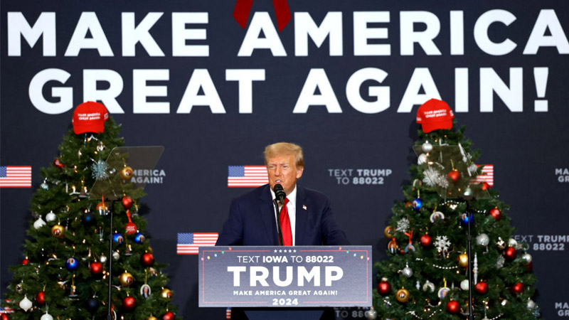 LIVE: Trump Slams Colorado Supreme Court Stripping Him From 2024 Ballot at MAGA Rally
