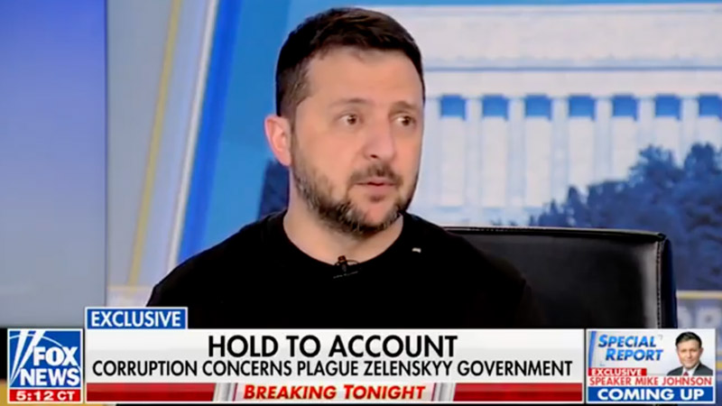 Zelensky Begs West to Send ‘All Their Money’ to Ukraine