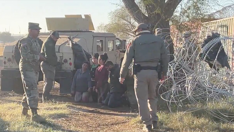 Showdown: Texas Defies Feds — State Troopers, National Guard Arrest Illegals As They Enter US