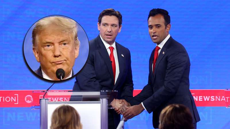 Trump Lashes Out at Vivek as Iowa Caucuses Kick Off
