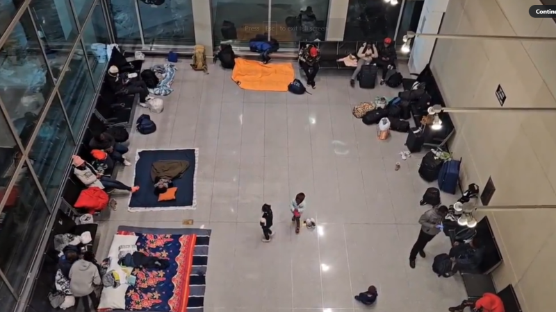 Illegals Housed At Boston Airport After Mass. Governor Asked Citizens To Take Them Into Homes