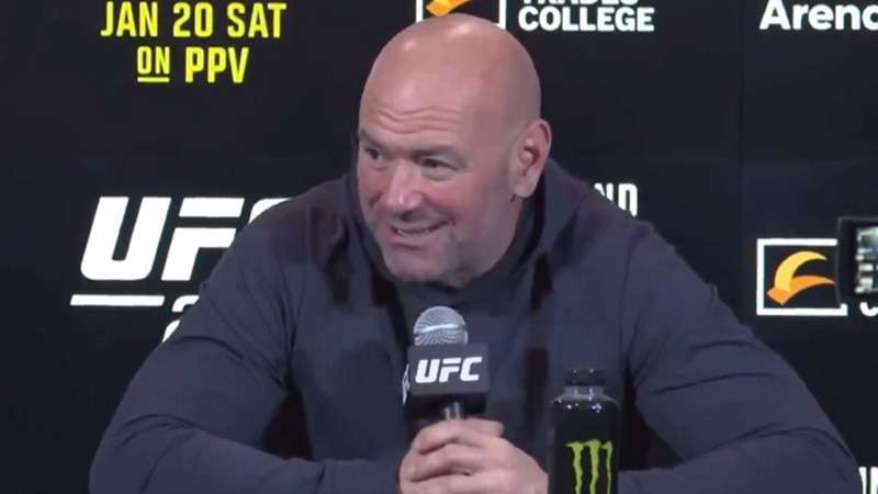 Dana White Shuts Down Woke Reporter: ‘Free Speech, People Can Say Whatever They Want’