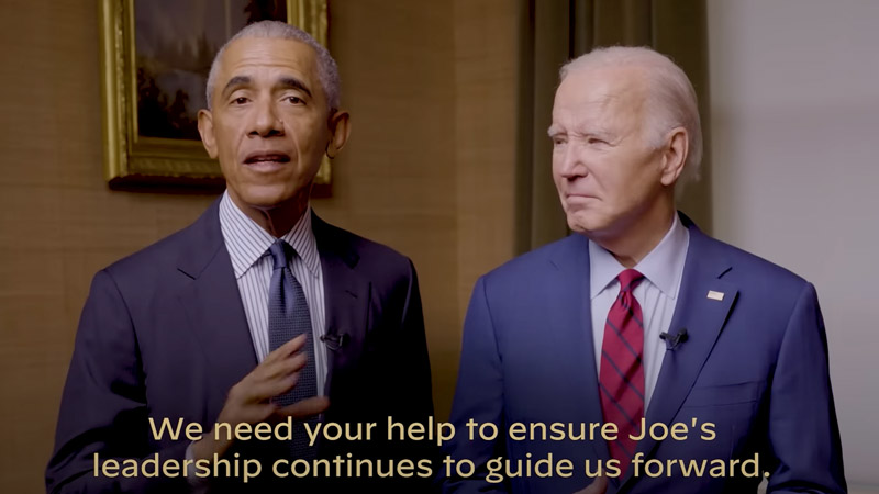 Panicked Obama Warns Biden Handlers To Step Up 2024 Reelection Campaign, Operate Without Biden’s Approval