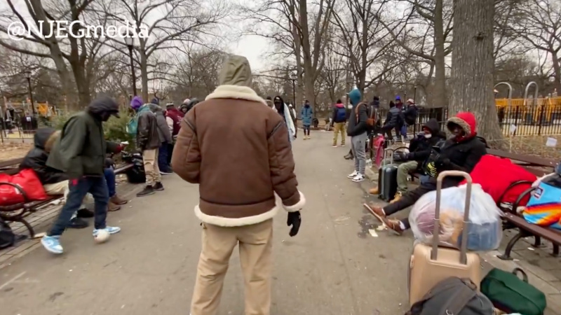 Illegals Defecating and Urinating All Over NYC Neighborhood
