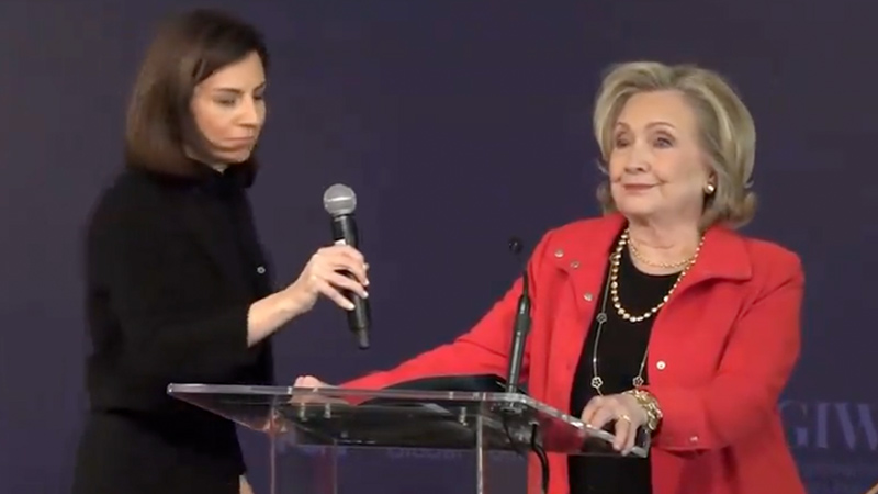 “You Are A War Criminal!” – Protesters Interrupt Hillary Clinton Columbia University Speech, Refuse To Leave