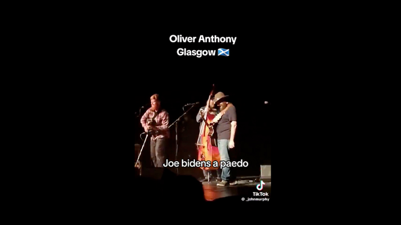 Video: Oliver Anthony Fans Chant “Joe Biden’s A Pedo”