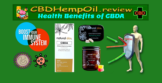 #1 CBDA Oil And Gummies - Best Form Of CBD For Immunity