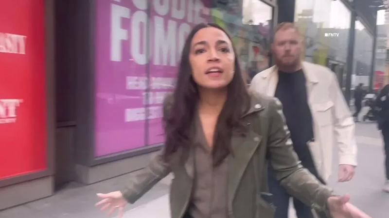 Watch: AOC FLIPS OUT When Confronted on Israeli ‘Genocide’ at Movie Theater by Fellow Democrats