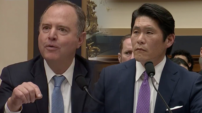 Watch: Triggered Adam Schiff Scolds Special Counsel Hur for Report Criticizing Biden Age, Mental Fitness in Classified Docs Case
