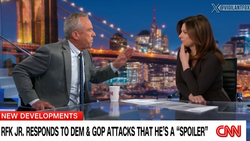 Watch: RFK Jr. Tells Shocked CNN Anchor Biden Is More Of A Threat To Democracy Than Trump