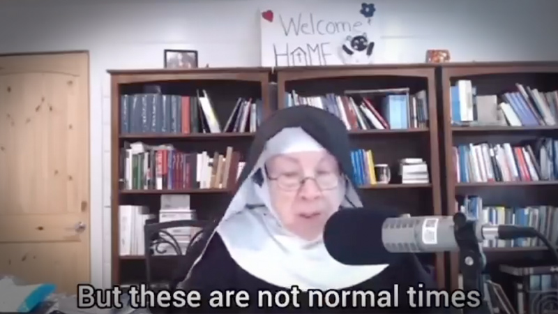 TX Gov. Abbott Shares Epic Video Of Catholic Nun Slamming ‘Evil’ Biden, Declaring Voting Trump ‘An Act Of God’