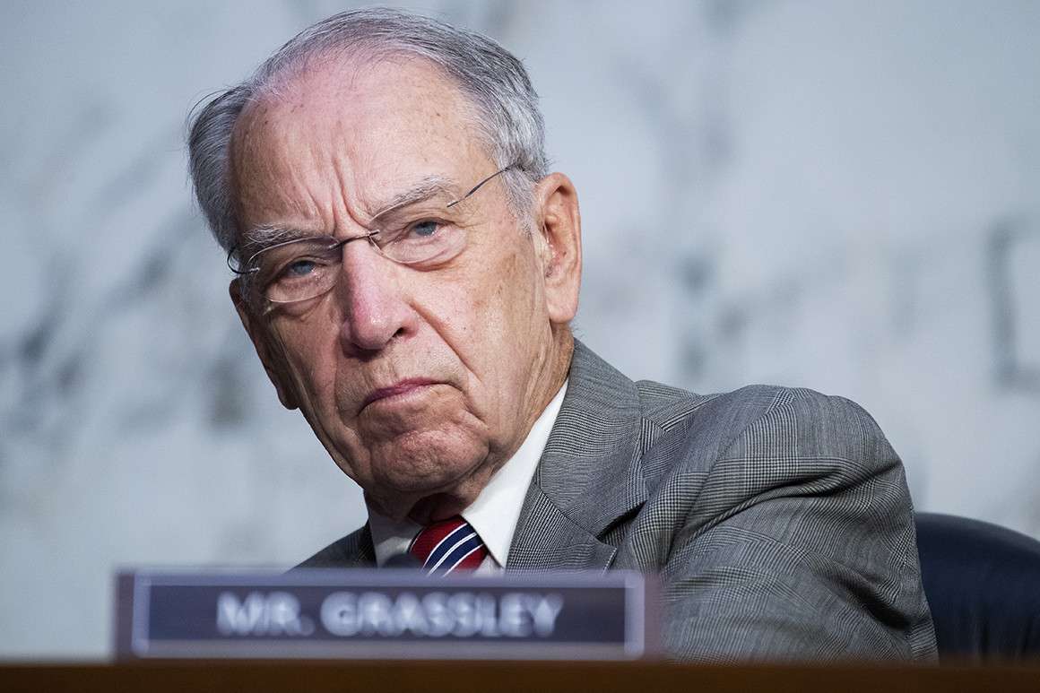 Senator Chuck Grassley reveals allegations of Biden's involvement in a $10 million bribery scheme with Burisma executive | Voice of Europe