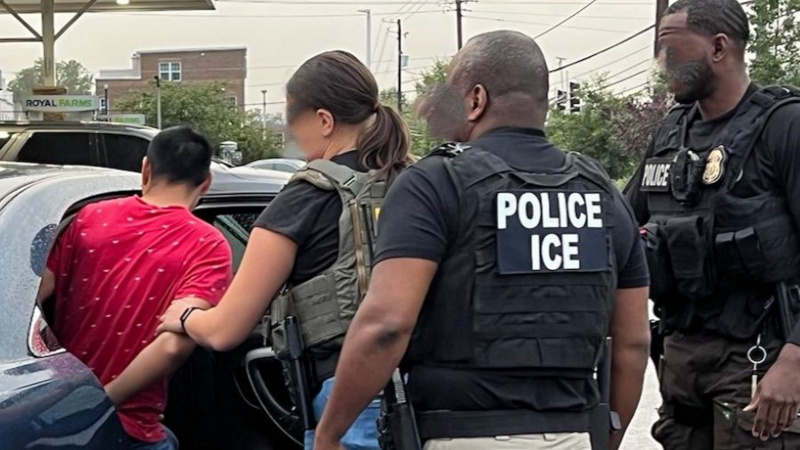 ICE Arrests Illegal Alien Murderer Released Into US by Biden Regime