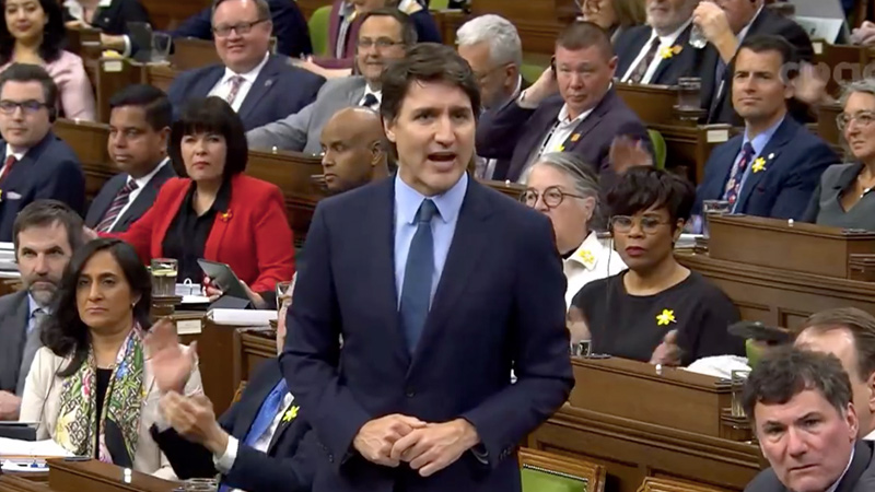 Breaking: PM Trudeau Attacks Rival Poilievre For Not Denouncing ALEX JONES Endorsement