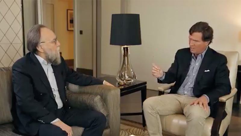 Tucker Carlson Interviews Aleksandr Dugin