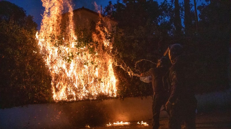 Israeli Embassy In Mexico City Set On Fire By Protesters