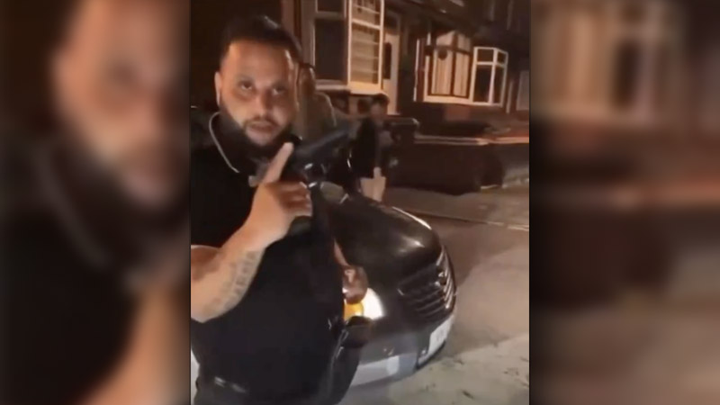 Shock Video: Migrants Livestream Shooting Up Houses in UK