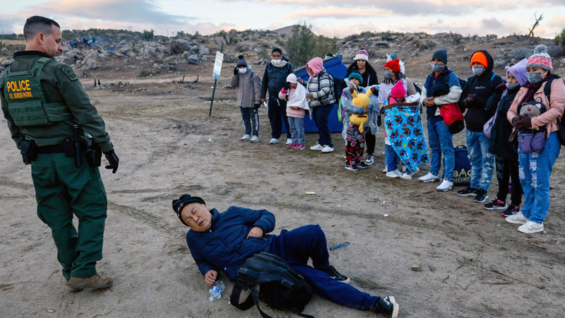 Illegal Chinese Border Crossings up 14,000% since 2021 if Current Rates Continue