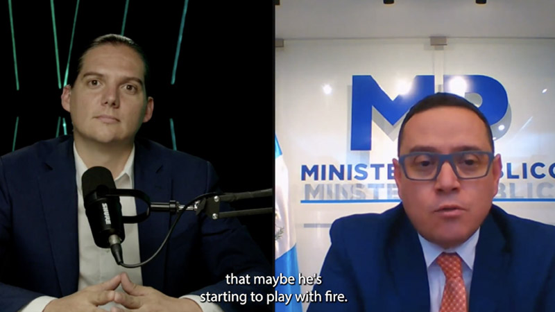 Watch: Secretary General of Guatemala Suggests Biden Admin Trying to Shut Down Child Trafficking Probe